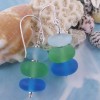 ocean glow earrings by sailorgirl jewelry