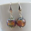 fire opal earrings by sailorgirl jewelry