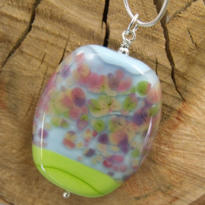 cherry bloom pendant by sailorgirl jewelry