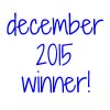 dec 2015 winner