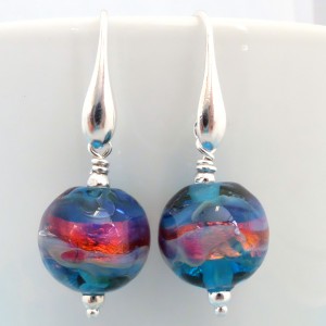 water opal earrings by sailorgirl jewelry