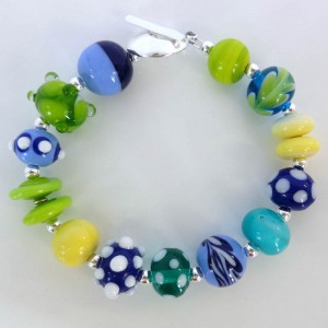 spring fling bracelet by sailorgirl jewelry