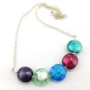 jewel sparkle mini strand necklace by sailorgirl jewelry